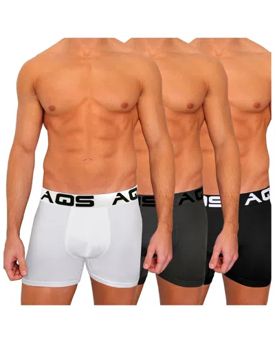 Aqs Pack Of 3 Boxer Briefs