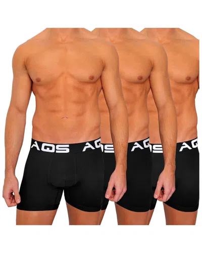 AQS AQS PACK OF 3 BOXER BRIEFS