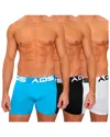 Aqs Pack Of 3 Boxer Briefs