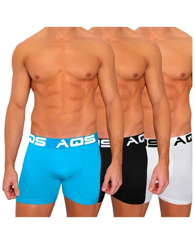 Aqs Pack Of 3 Boxer Briefs