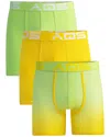 Aqs Pack Of 3 Ombre Boxer/trunks