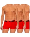 Aqs Pack Of 3 Short Cut Sport Briefs