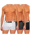 Aqs Pack Of 3 Short Cut Sport Briefs