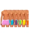 Aqs Pack Of 6 Short Cut Sport Briefs