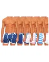 Aqs Pack Of 6 Short Cut Sport Briefs