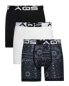 Aqs Set Of 3 Bandana Print Boxer Brief