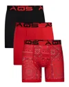 Aqs Set Of 3 Bandana Print Boxer Brief