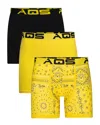 Aqs Set Of 3 Bandana Print Boxer Brief