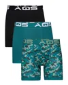 Aqs Set Of 3 Camouflage Boxer Brief