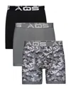 Aqs Set Of 3 Camouflage Boxer Brief