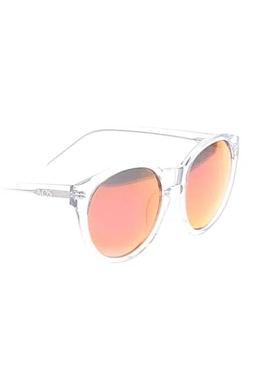 Pre-owned Aqs Sunglasses In White