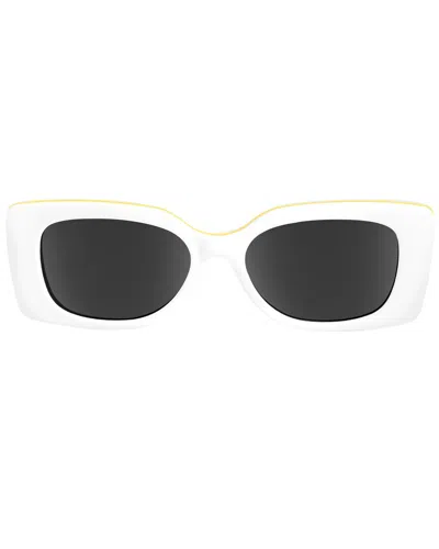 Aqs Women's Es1 55mm Polarized Sunglasses In Pink