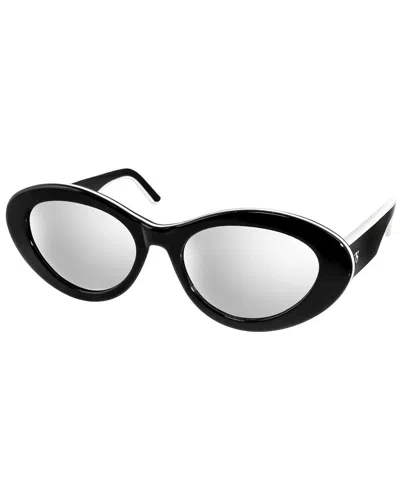 Aqs Women's Gl2 53mm Polarized Sunglasses In Blue