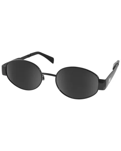 Aqs Women's Hen2 58mm Polarized Sunglasses In Black
