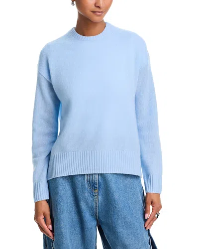 Aqua 100% Cashmere Crewneck Sweater - Exclusive In Multi
