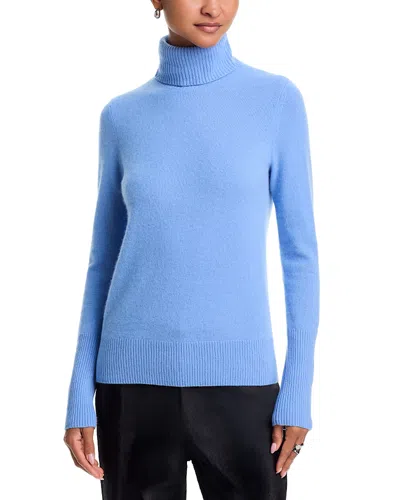 Aqua 100% Cashmere Turtleneck Sweater - Exclusive In Multi
