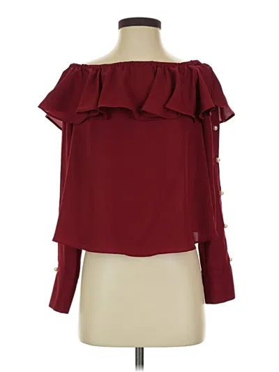 Aqua 3/4 Sleeve Blouse In Multi
