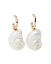 Aqua 8 Other Reasons Imitation Shell Earrings - Exclusive In Neutral