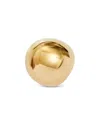 Aqua 8 Other Reasons Polished Bold Dome Statement Ring - Exclusive In Gold