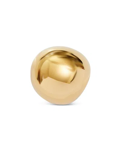 Aqua 8 Other Reasons Polished Bold Dome Statement Ring - Exclusive In Gold