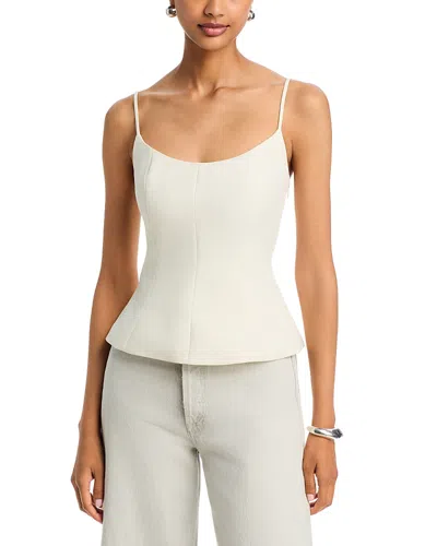 Aqua A Line Cami Top - Exclusive In White