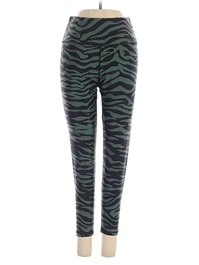 Pre-owned Aqua Active Pants In Green
