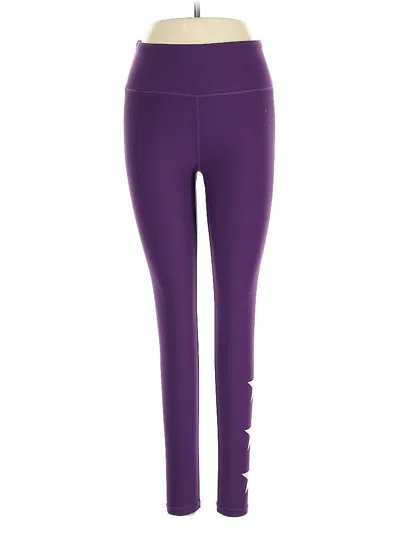 Pre-owned Aqua Active Pants In Purple