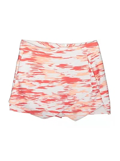 Pre-owned Aqua Active Skort In Pink