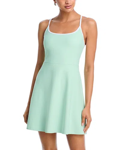 Aqua Adjustable Strap Dress - Exclusive