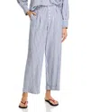 Aqua Ankle Wide Leg Pants - Exclusive In Blue