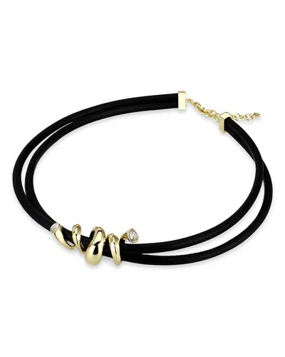 Aqua Areo Punk Necklace, 17-19 - Exclusive In Multi