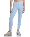 Aqua Athletic Shirred Ankle 7/8 Leggings - Exclusive In Sky