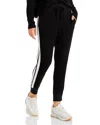 Aqua Athletic Side Stripe Knit Sweatpants - 100% Exclusive In Black