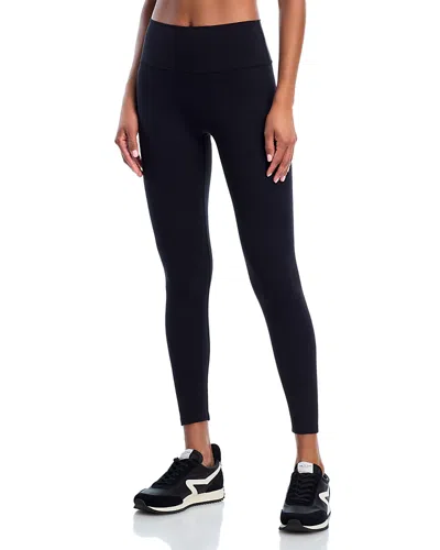 Aqua Athletics High Rise 7/8 Leggings - Exclusive In Black