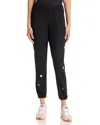 Aqua Avery Crop Sweatpants - Exclusive In Black