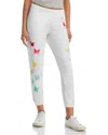 Aqua Avery Sweatpants - Exclusive In White