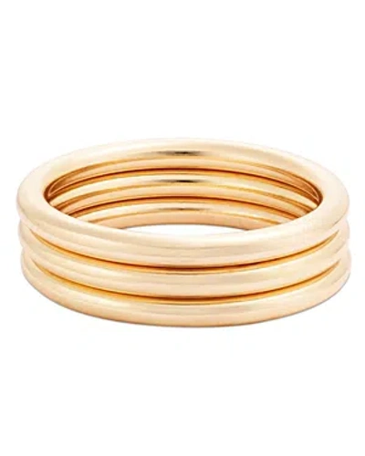 Aqua Bangle Bracelets In 14k Gold Plated, Set Of 3 - 100% Exclusive