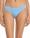 Aqua Basic Bikini Bottom - Exclusive In Blue