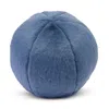 Aqua Big Rabbit Faux Fur Ball Pillow - Exclusive In Blue