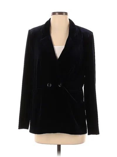Pre-owned Aqua Blazer Jacket In Black