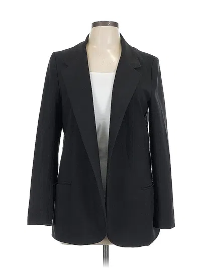 Pre-owned Aqua Blazer Jacket In Black