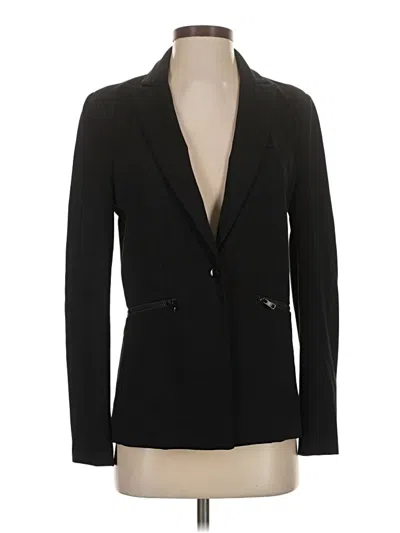 Pre-owned Aqua Blazer Jacket In Black