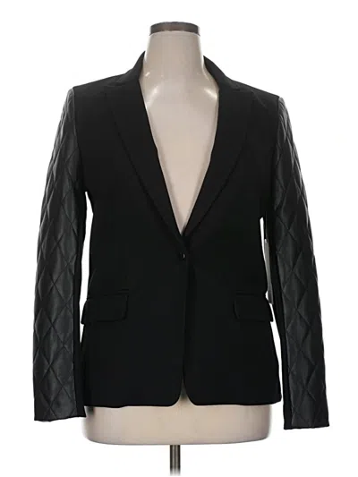 Aqua Blazer Jacket In Black