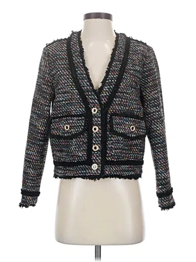 Pre-owned Aqua Blazer Jacket In Black