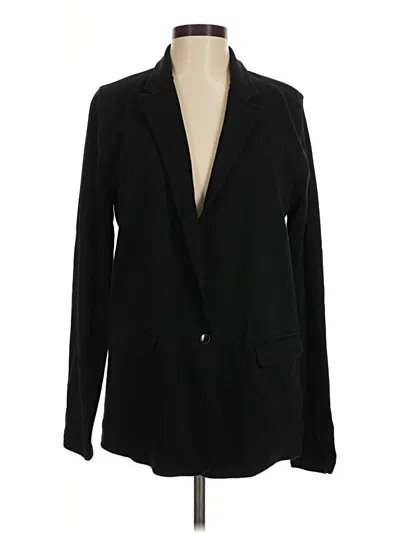 Pre-owned Aqua Blazer Jacket In Black