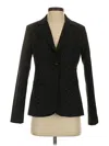 Aqua Blazer Jacket In Black