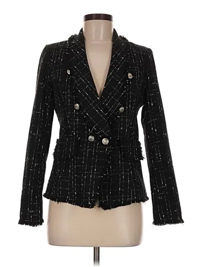 Pre-owned Aqua Blazer Jacket In Black