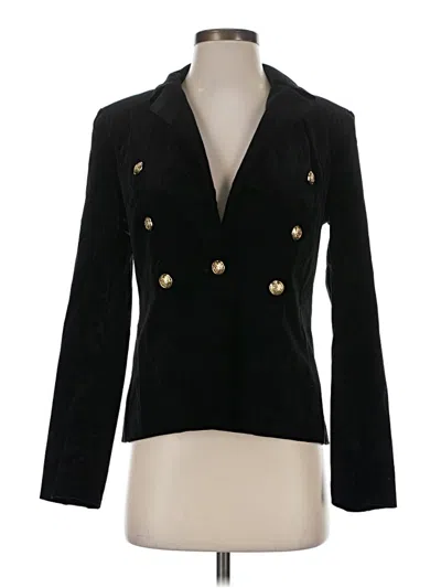 Pre-owned Aqua Blazer Jacket In Black