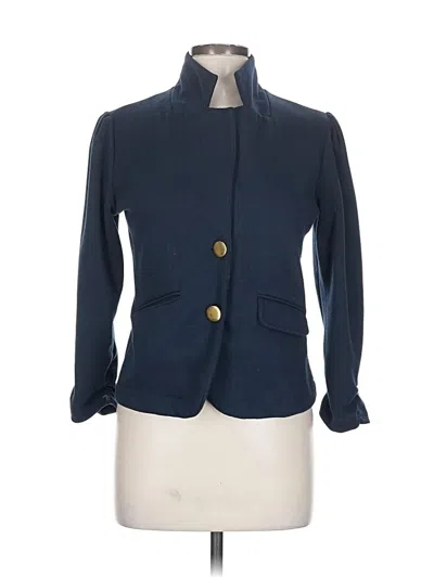 Pre-owned Aqua Blazer Jacket In Blue