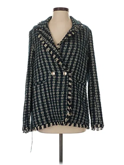 Pre-owned Aqua Blazer Jacket In Blue